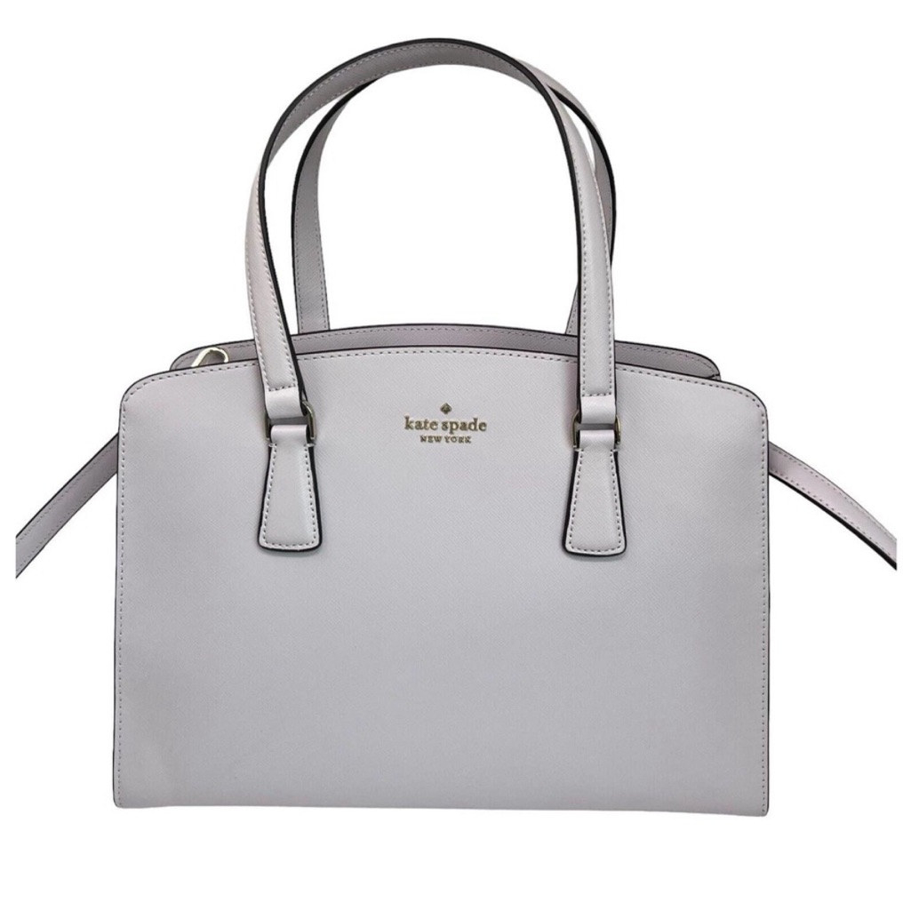 Kate Spade Perry Pale Amethyst Medium Triple Compartment Satchel Bag